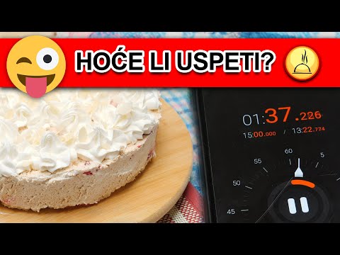 TORTA ZA 15 MINUTA ZA PRAVIH 15 MINUTA - FOOD MAKING CHALLENGE🔥