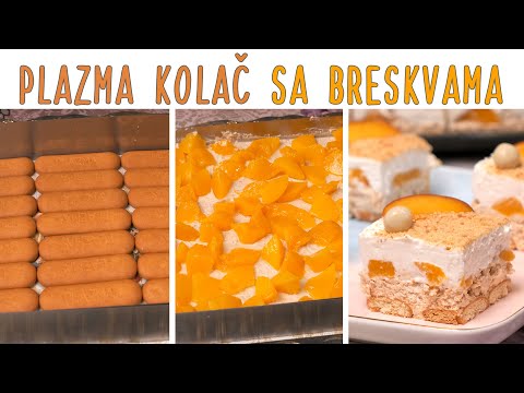 Plazma kolač sa breskvama