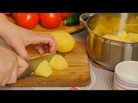 O Bože, koliko je ukusno! Pomešajte krompir i jaje. Turski recept!