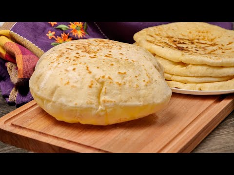 Balon lepinje ▶ Somun ▶ Bazlama ▶ Pita Flatbread ▶ Lepinje za ćevape (ENG SUB)