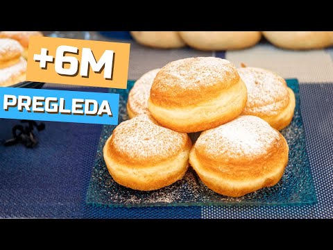 Krofne recept - Donut - Krapfen