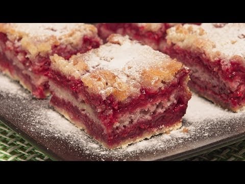 Posni kolač sa malinama / Vegan cake with raspberries (ENG SUB)
