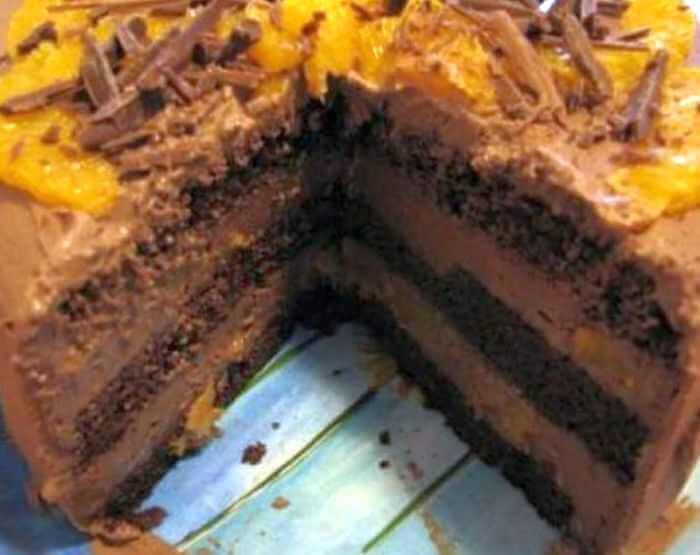 torta od cokolade i narandze