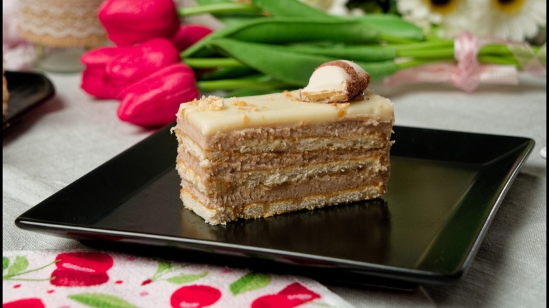 Keks torta sa eurokremom Keks torta