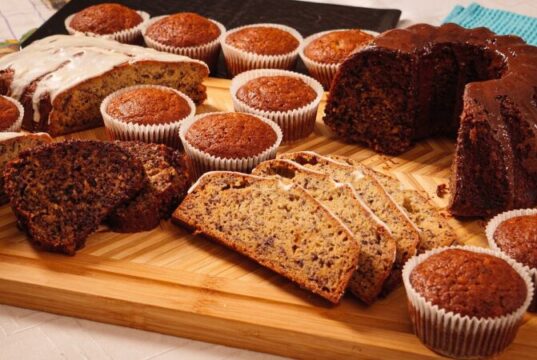 3 u 1 - banana bread, mafini i kuglof